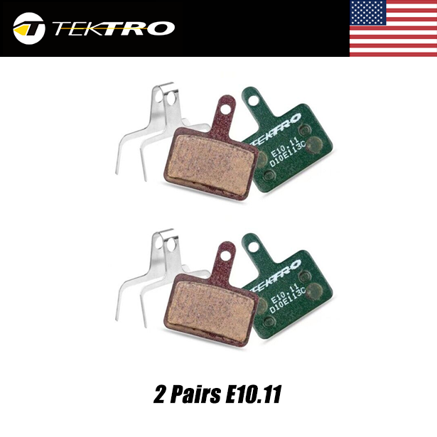 2Pairs Tektro E10.11 Metal High Performance Disc Brake Pads Auriga Draco Orion Bulk