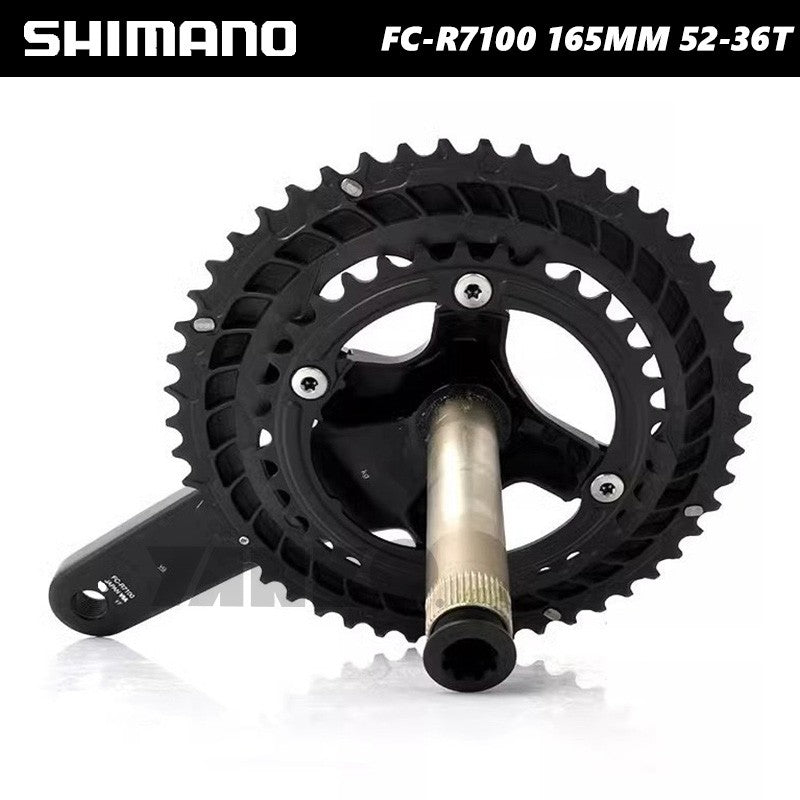 Shimano FC-R7100 105 2*12 Speed Crankset 52-36T 165mm Length Hollowtech II Bulk