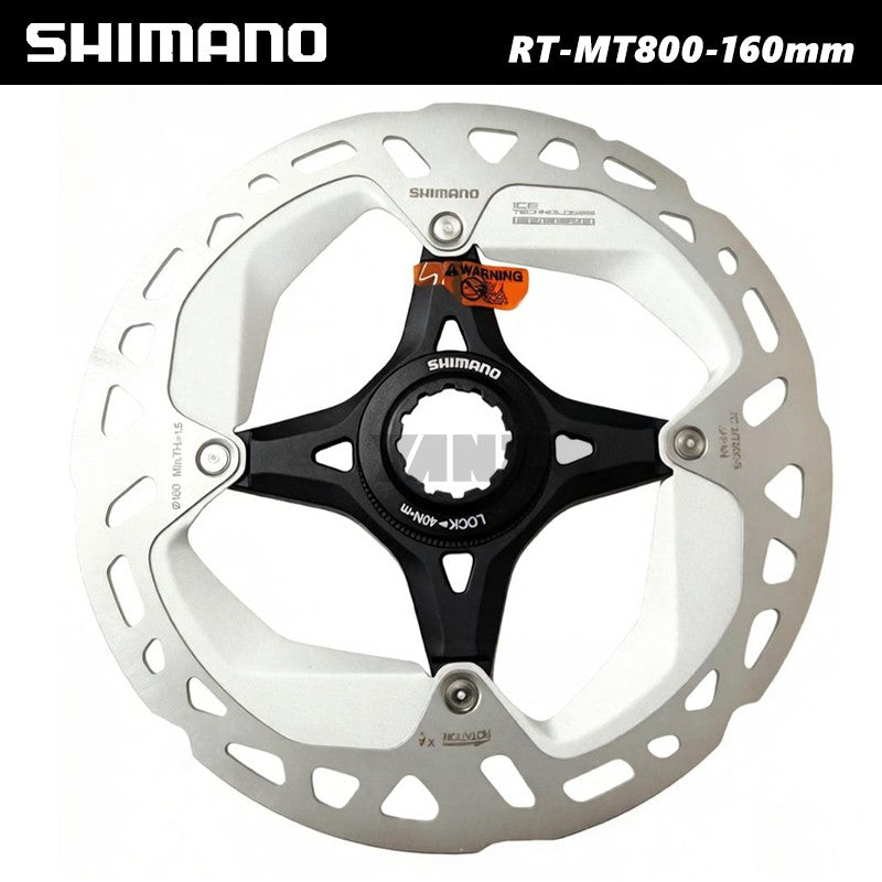 Shimano RT-MT800 160mm Center Lock Rotor with Lockring Bulk