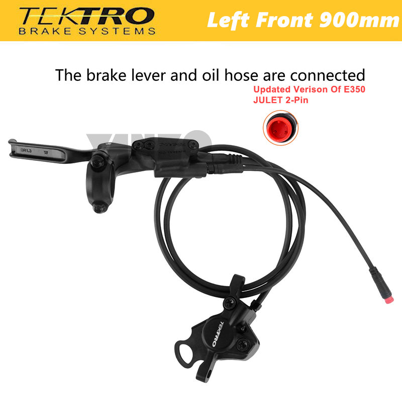 Tektro HD-E3520 E-Bike Disc Brake Set 2pin E350 Upgraded Version Front/Rear-OE,No Retail Box