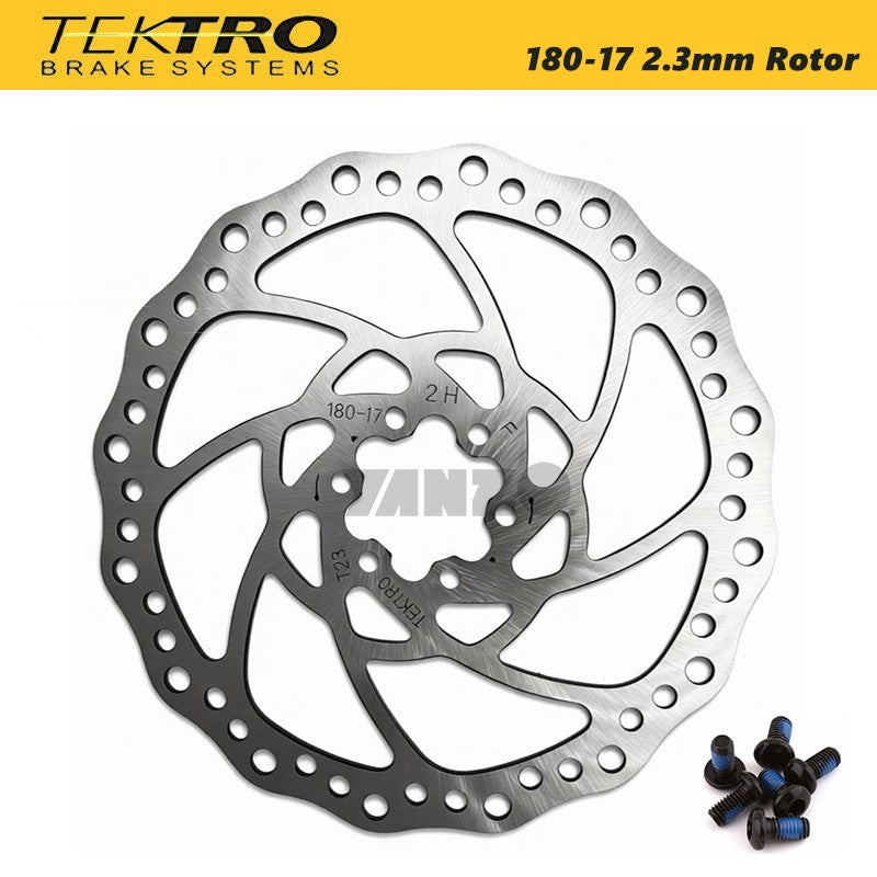 Tektro 180-17 Hydraulic Disc Brake Rotor 6 Bolts 2.3mm thickness MTB E-Bike-OE No Retail Box