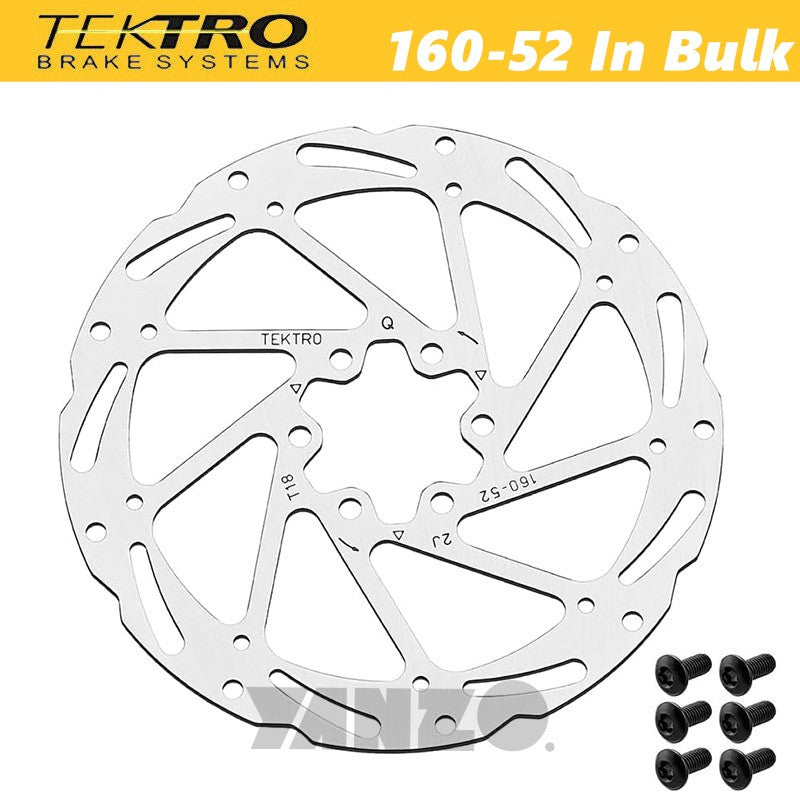 TEKTRO Bike Disc Brake Rotor TR160-52 With 6 Bolts 1.8mm Thickness (160-24)