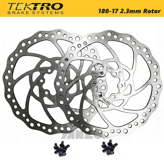 Tektro 180-17 Hydraulic Disc Brake Rotor 6 Bolts 2.3mm thickness MTB E-Bike-OE No Retail Box