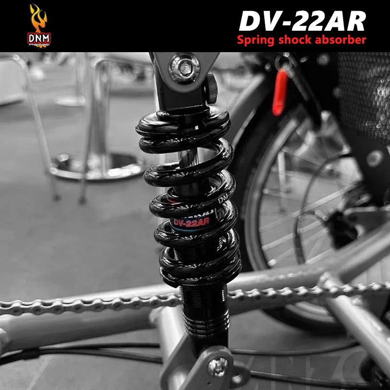 DNM DV22AR 165/190mm 650/750LBS Coil Spring Rear Shock Suspension Absorber MTB-OE,No Retail Box
