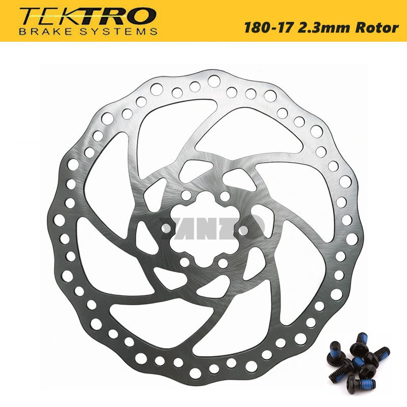 Tektro 180-17 Hydraulic Disc Brake Rotor 6 Bolts 2.3mm thickness MTB E-Bike-OE No Retail Box