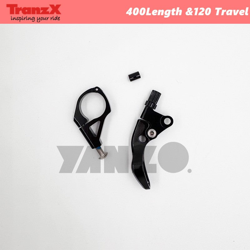 TranzX 30.9 Dropper Post Seatpost 400mm length 120mm travel Remote Lever YSP18JL-OE,No Retail Box