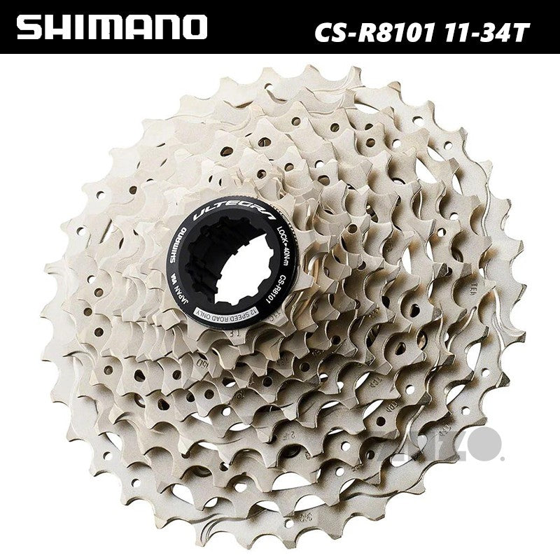 Shimano Ultegra CS-R8101 Series 12-Speed Road Bike Cassette,11-34T,Model R8100,OE-No Retail Box