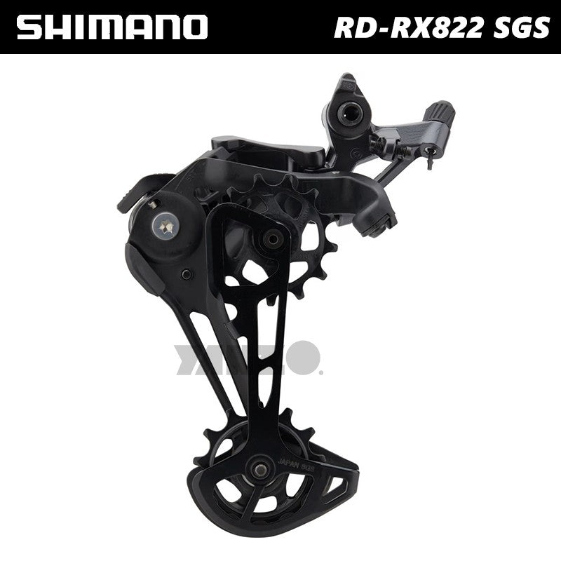 Shimano GRX RD-RX822 12-Speed Rear Derailleur - Long Cage (SGS) for Gravel Bikes-OE,No Retail Box