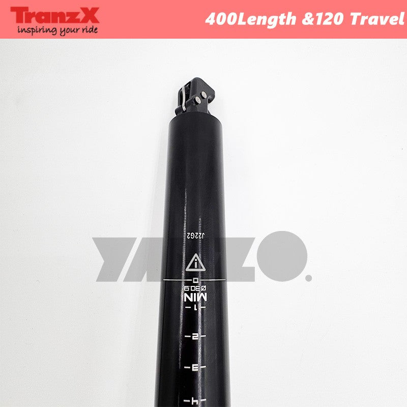 TranzX 30.9 Dropper Post Seatpost 400mm length 120mm travel Remote Lever YSP18JL-OE,No Retail Box