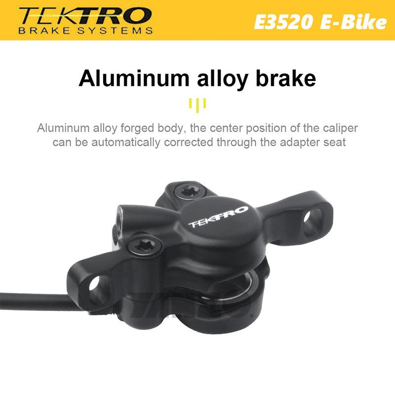 Tektro HD-E3520 E-Bike Disc Brake Set 2pin E350 Upgraded Version Front/Rear-OE,No Retail Box