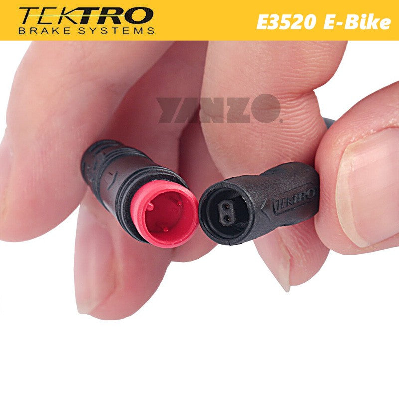 Tektro HD-E3520 E-Bike Disc Brake Set 2pin E350 Upgraded Version Front/Rear-OE,No Retail Box