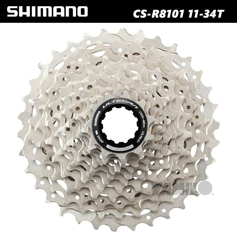 Shimano Ultegra CS-R8101 Series 12-Speed Road Bike Cassette,11-34T,Model R8100,OE-No Retail Box