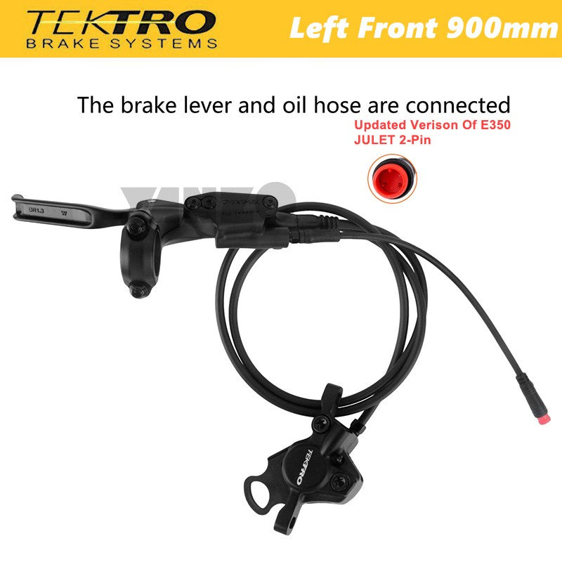 Tektro HD-E3520 E-Bike Disc Brake Set 2pin E350 Upgraded Version Front/Rear-OE,No Retail Box