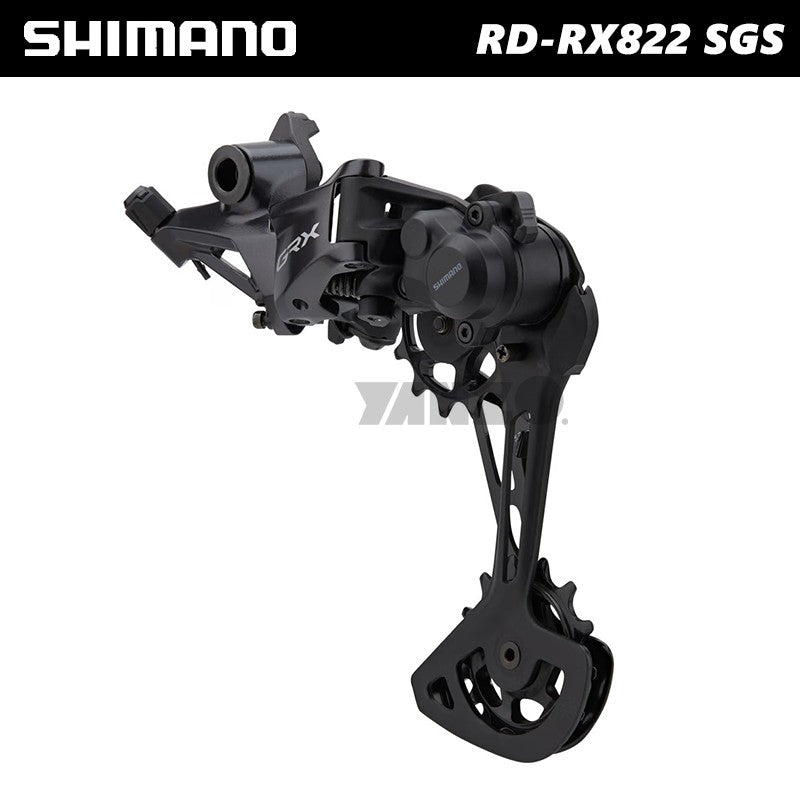 Shimano GRX RD-RX822 12-Speed Rear Derailleur - Long Cage (SGS) for Gravel Bikes-OE,No Retail Box