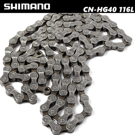 Genuine Shimano CN-HG40 116L 6/7/8 Speed Chain MTB Road BIke 2Pcs Magic Link-OE