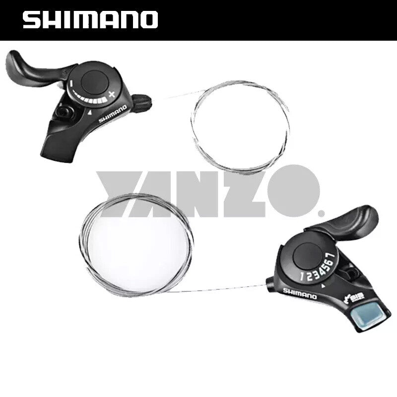 Shimano SL-TX30 3/6/7/18/21 Gear Shift Lever Set Speed MTB Mountain Bike Thumb Bulk