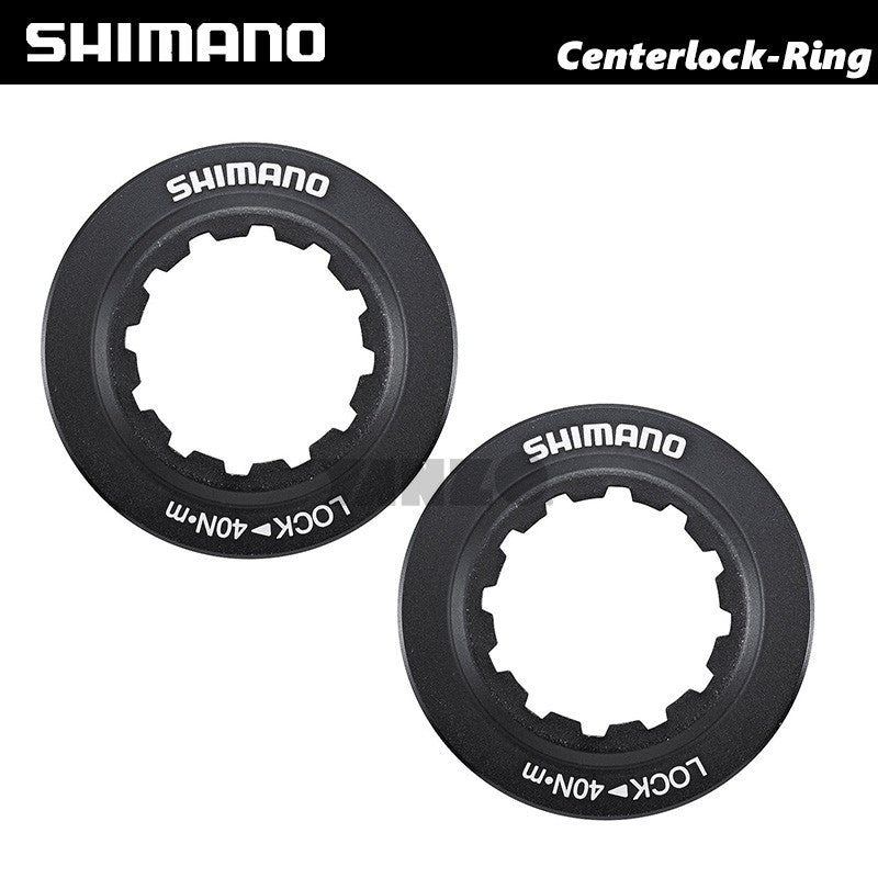 2Pcs Shimano Centerlock Disc Brake Rotor Lock Ring Black MTB ROAD MTB Fit Sram-OE,No Retail Box