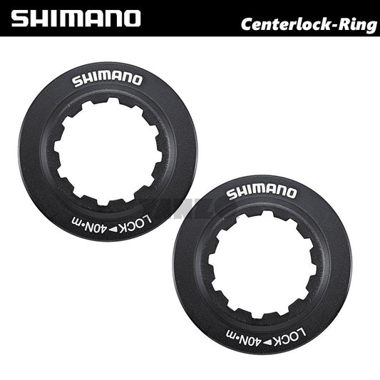 2Pcs Shimano Centerlock Disc Brake Rotor Lock Ring Black MTB ROAD MTB Fit Sram-OE,No Retail Box