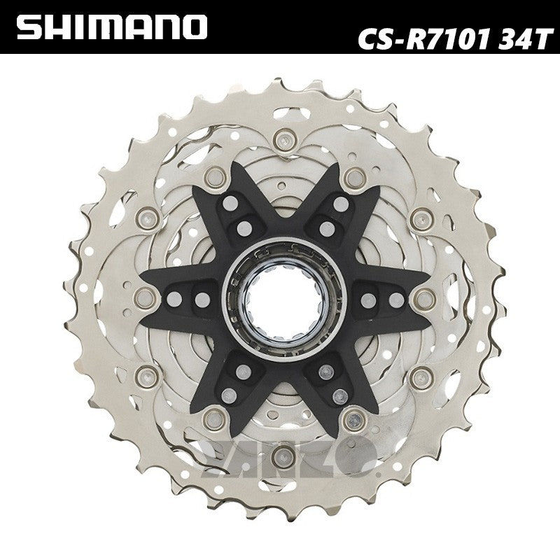 Shimano 105 CS-R7101 12 Speed 11-34T HG Cassette Road Bike Gravel-OE,No Retail Box