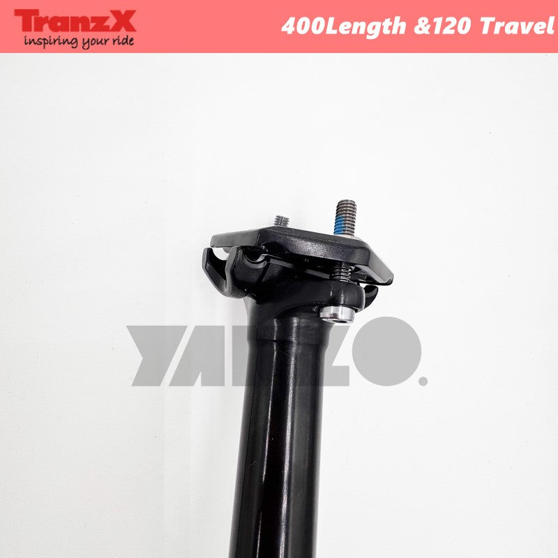 TranzX 30.9 Dropper Post Seatpost 400mm length 120mm travel Remote Lever YSP18JL-OE,No Retail Box