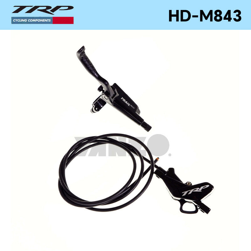 TRP TRAIL EVO HD-M843 4 Pistons Hydraulic Disc Brake Set Front Rear Enduro E-Bike Split-OE,No Retail Box