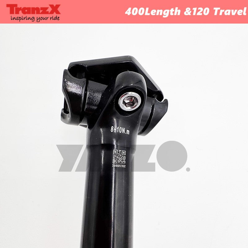 TranzX 30.9 Dropper Post Seatpost 400mm length 120mm travel Remote Lever YSP18JL-OE,No Retail Box