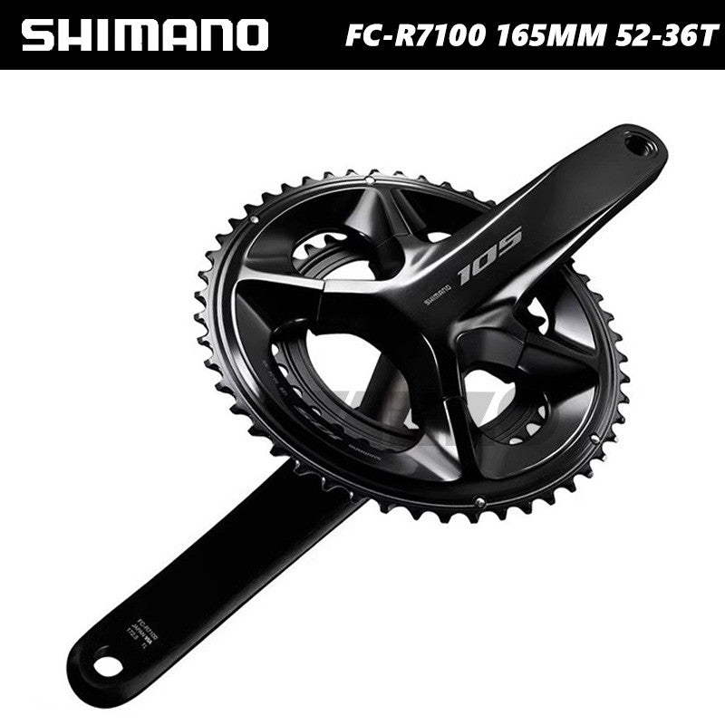 Shimano FC-R7100 105 2*12 Speed Crankset 52-36T 165mm Length Hollowtech II Bulk