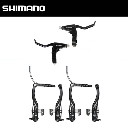 SHIMANO Alivio BR-T4000/BL-T4000 MTB V-Brake & Lever Set Front&Rear Set Bulk