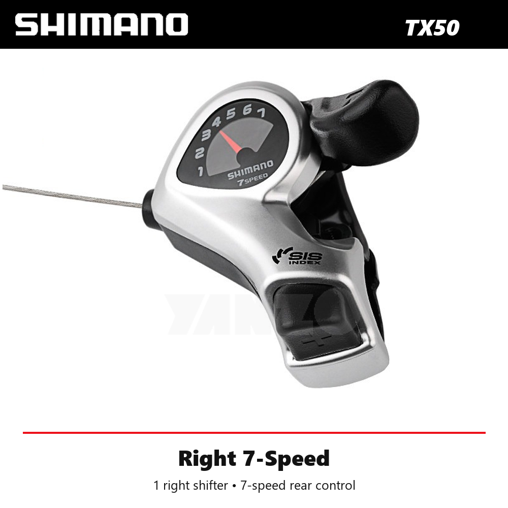 Shimano Tourney SL-TX50 Thumb Shifter Set 3/6/7 Speed with Cable