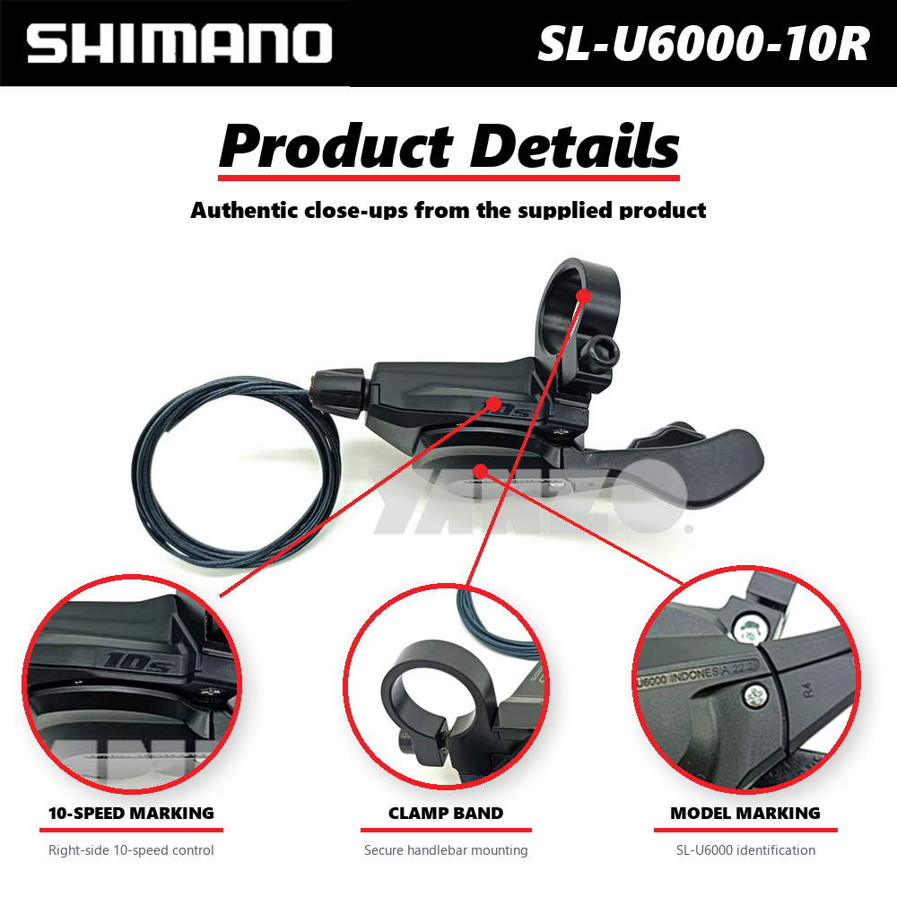 Shimano Cues SL-U6000 10 Speed Shifter Right Hand