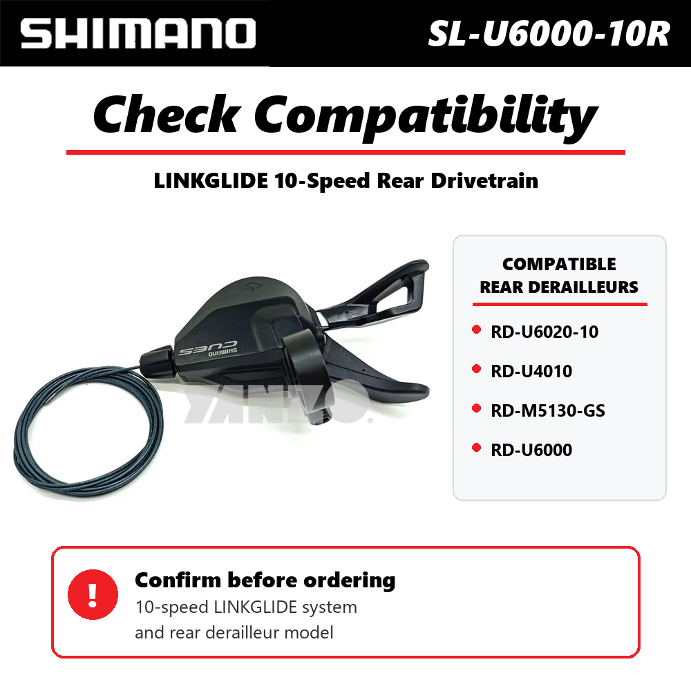 Shimano Cues SL-U6000 10 Speed Shifter Right Hand